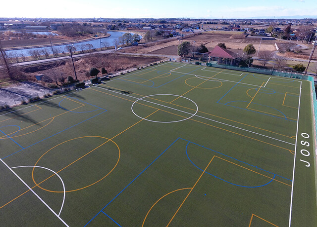 サッカー場