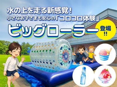 大型水上遊具 ビッグローラー